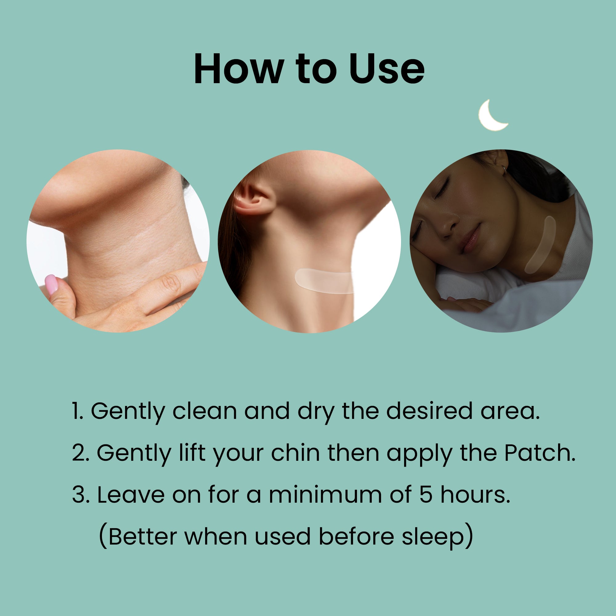 Neck Wrinkle Patches with Retinol 36 Ct | Wrinkle Strips for Neck Firming & Tightening