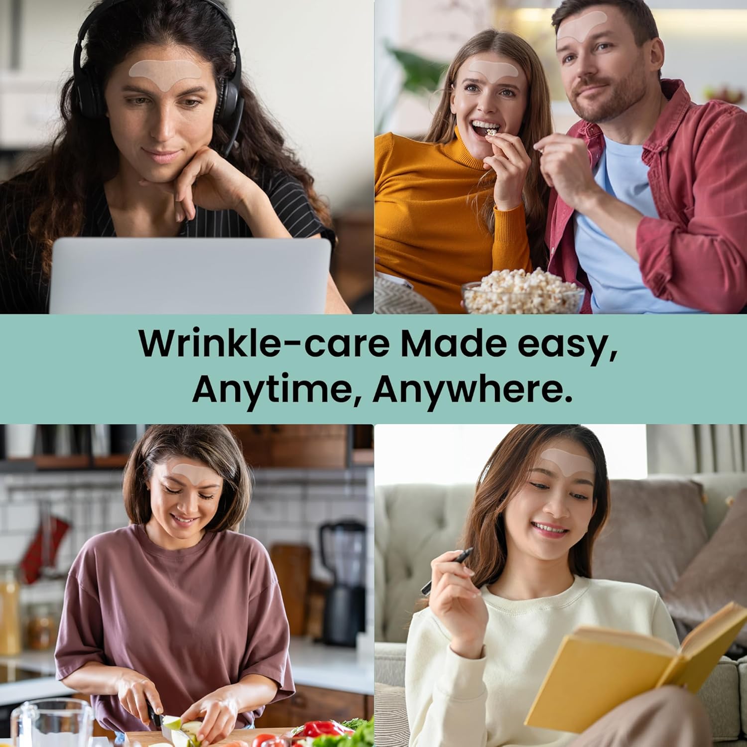 Forehead Wrinkle Patches with Retinol 20ct | Patches for Forehead Wrinkles