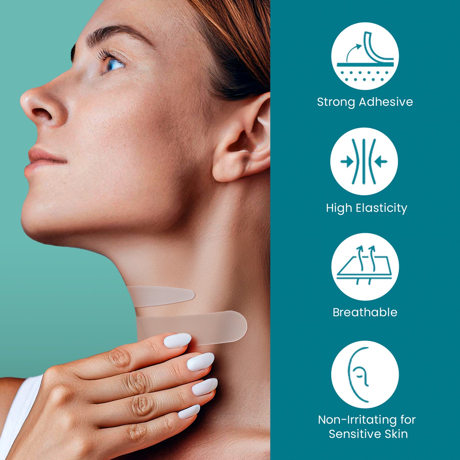 Neck Wrinkle Patches with Retinol 36 Ct | Wrinkle Strips for Neck Firming &amp; Tightening
