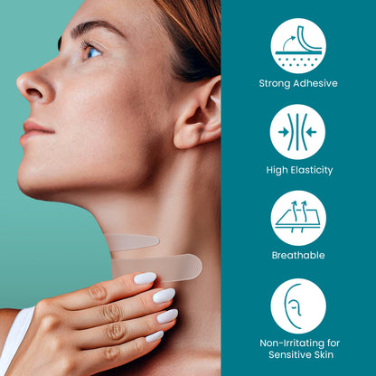 Neck Wrinkle Patches with Retinol 36 Ct | Wrinkle Strips for Neck Firming &amp; Tightening