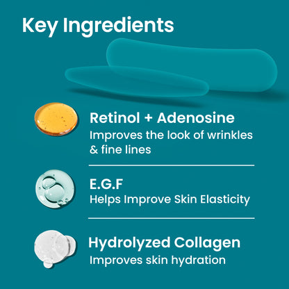 Neck Wrinkle Patches with Retinol 36 Ct | Wrinkle Strips for Neck Firming &amp; Tightening