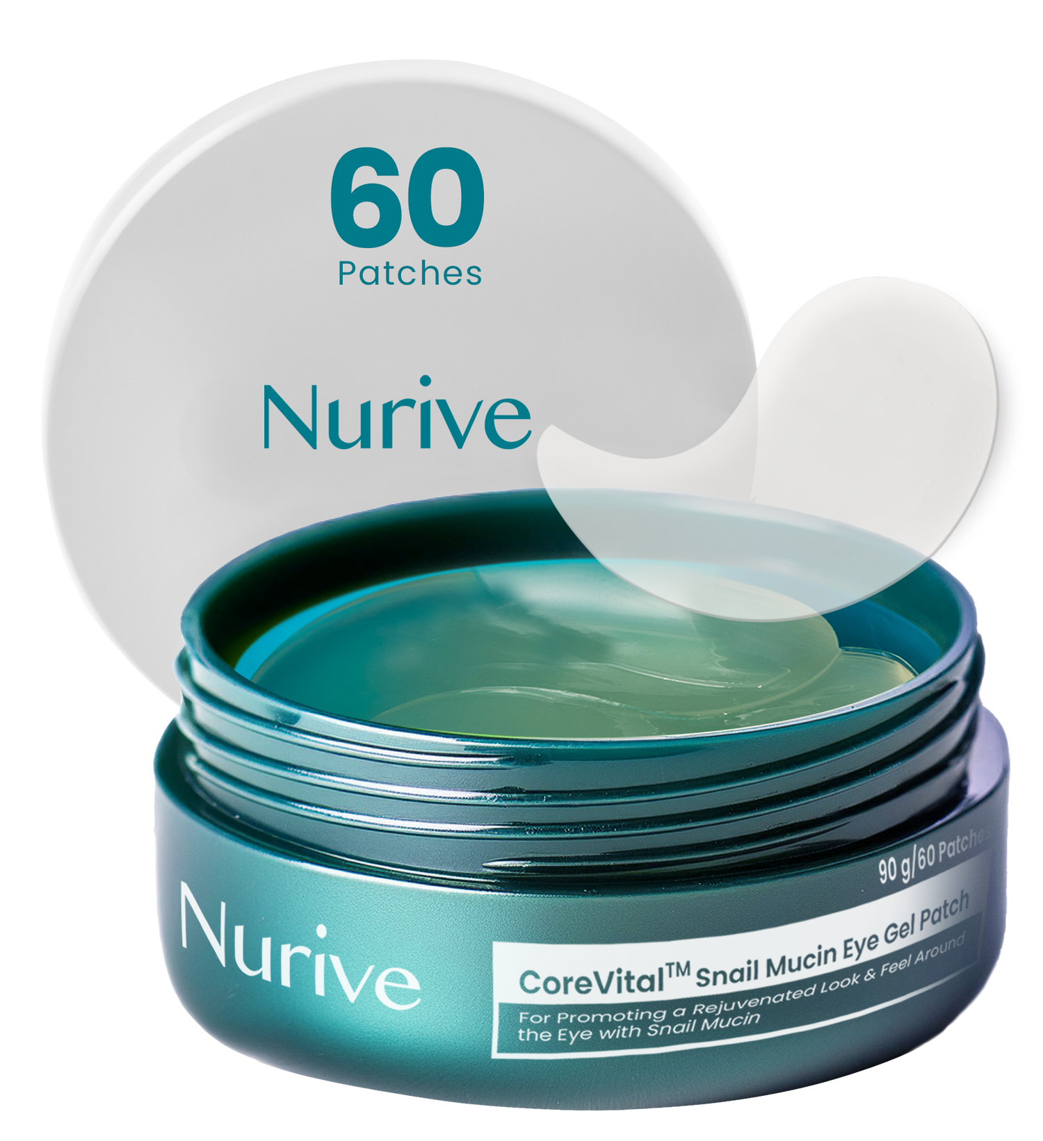 CoreVital™ Snail Mucin Eye Gel Patch